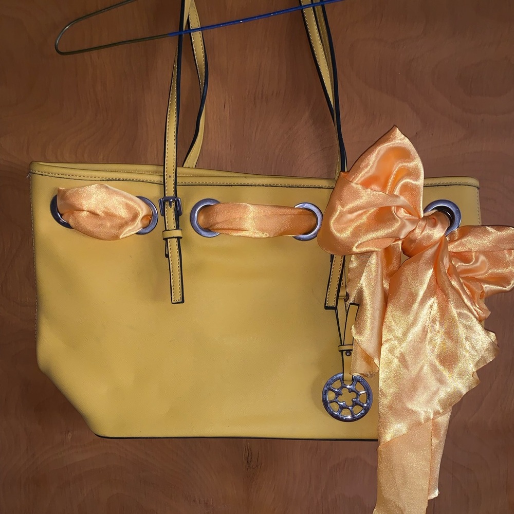 Yellow purse